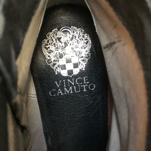 Vince Camuto Black Leather Boots - Picture 8 of 8